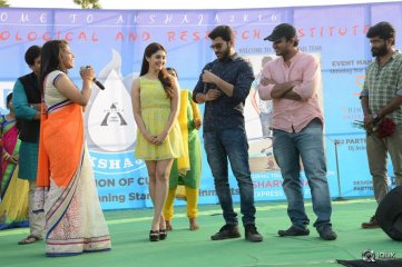 Express Raja Movie Team at Aurora Engineering College